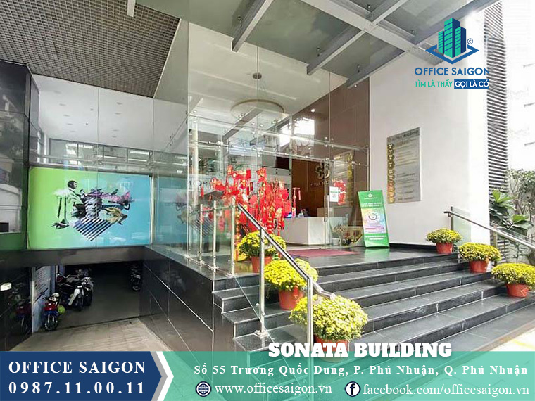 Mặt tiền Sonata Building