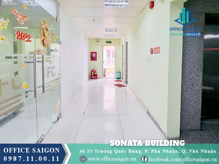 Sảnh thang máy Sonata Building
