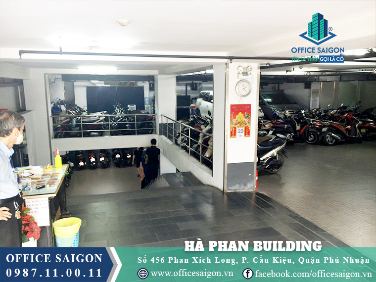 Hầm giữ xe Hà Phan Building