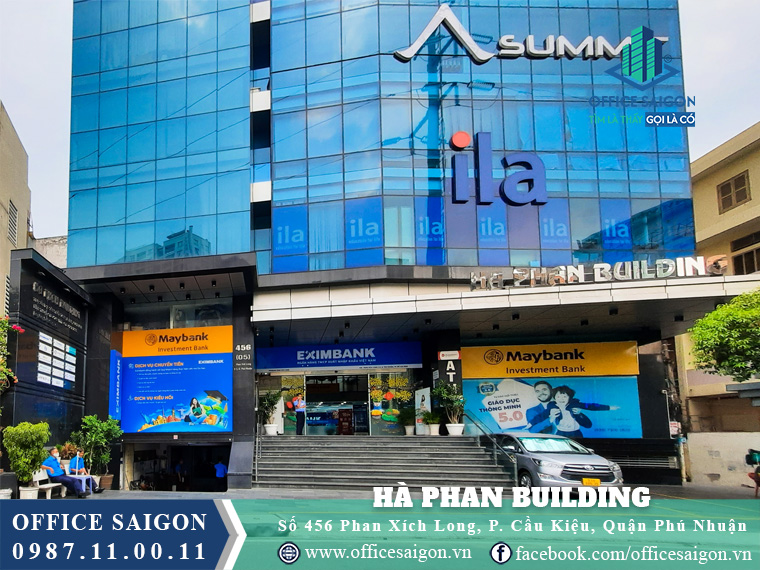 Mặt tiền Hà Phan Building