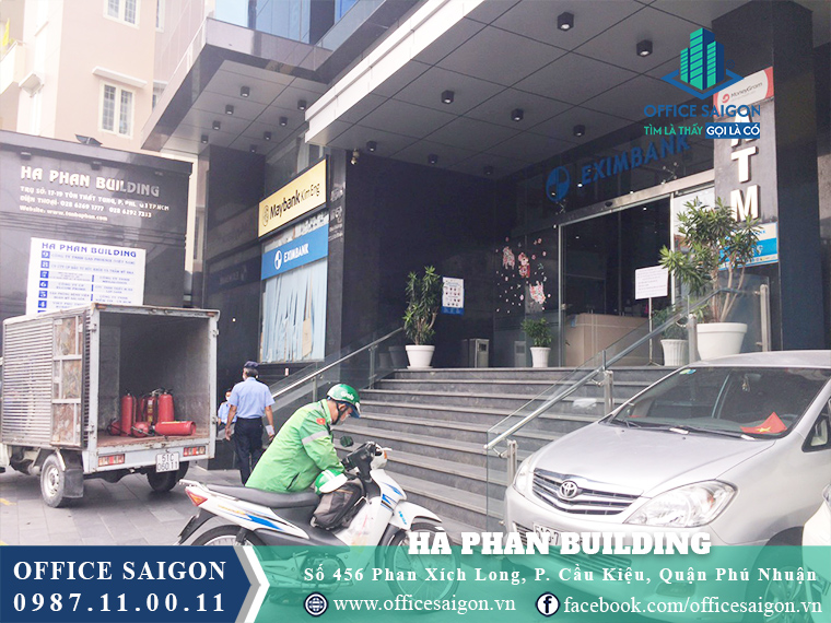 Mặt tiền Hà Phan Building