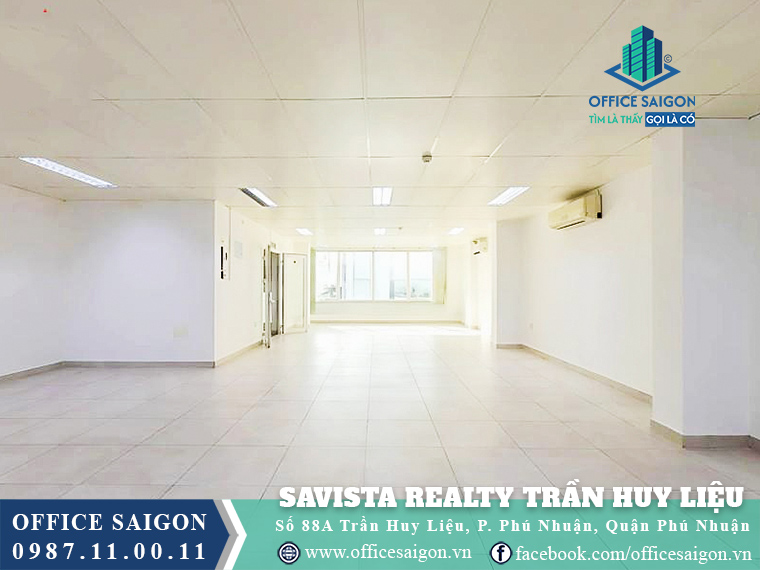 Diện tích trống Savista Realty Trần Huy Liệu