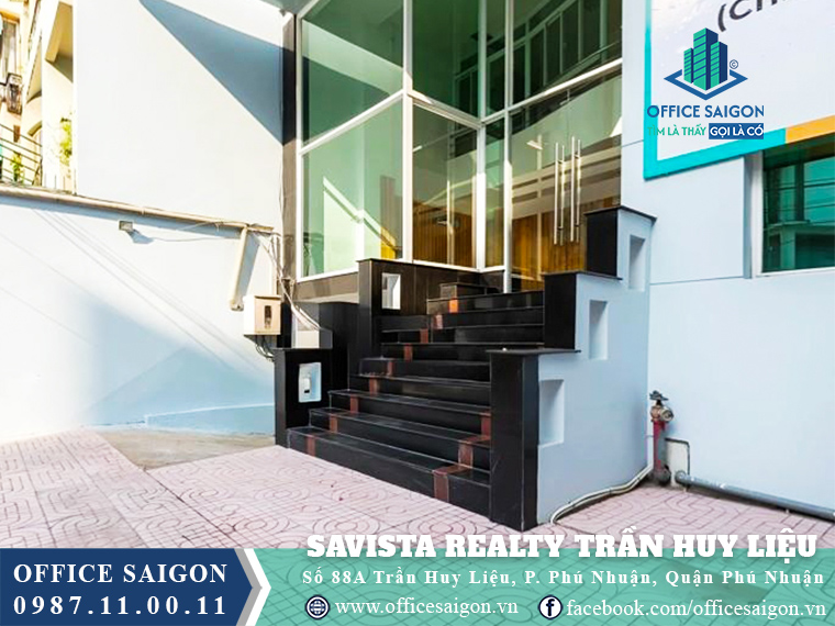 Lối vào Savista Realty Trần Huy Liệu