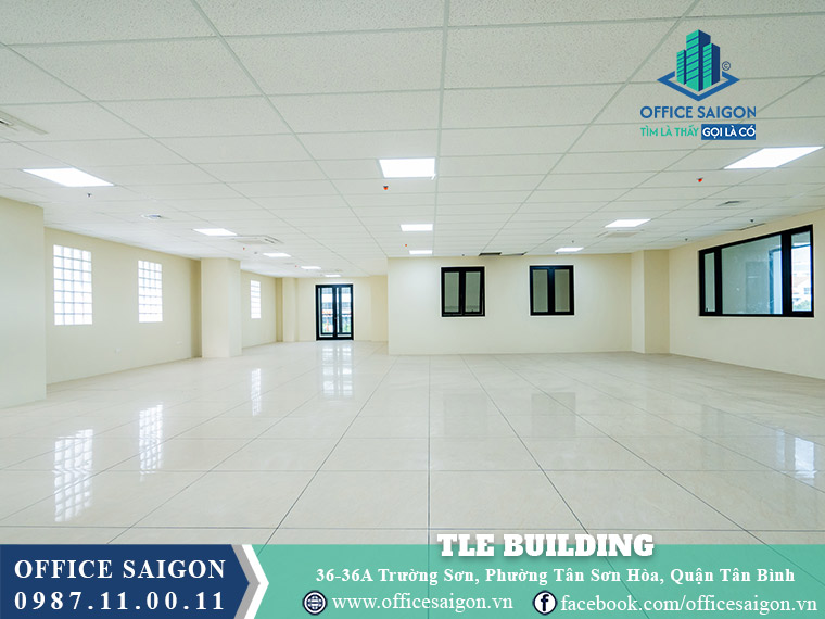 Mặt bằng cho thuê toà nhà TLE Building quận Tân Bình