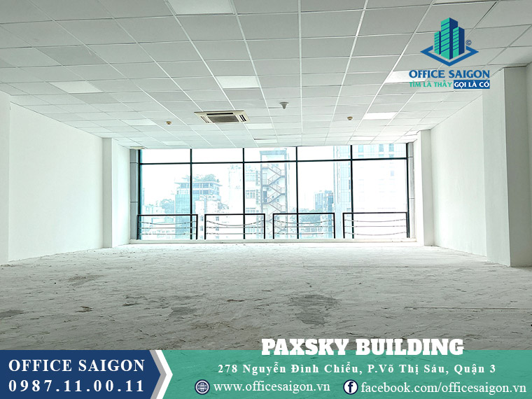 View sàn toà nhà Pax Sky Building Nguyễn Đình Chiểu