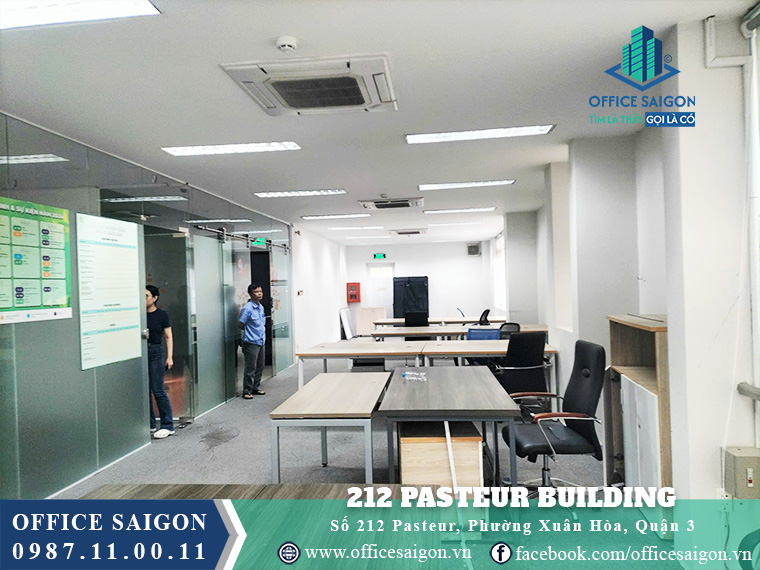 Sàn có nội thất toà nhà 212 Pasteur Building