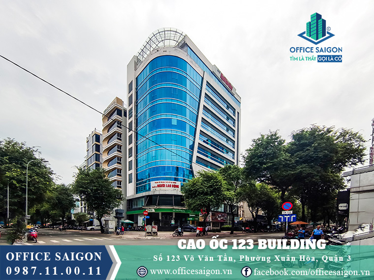 Vị trí Tòa nhà Cao ốc 123 Building