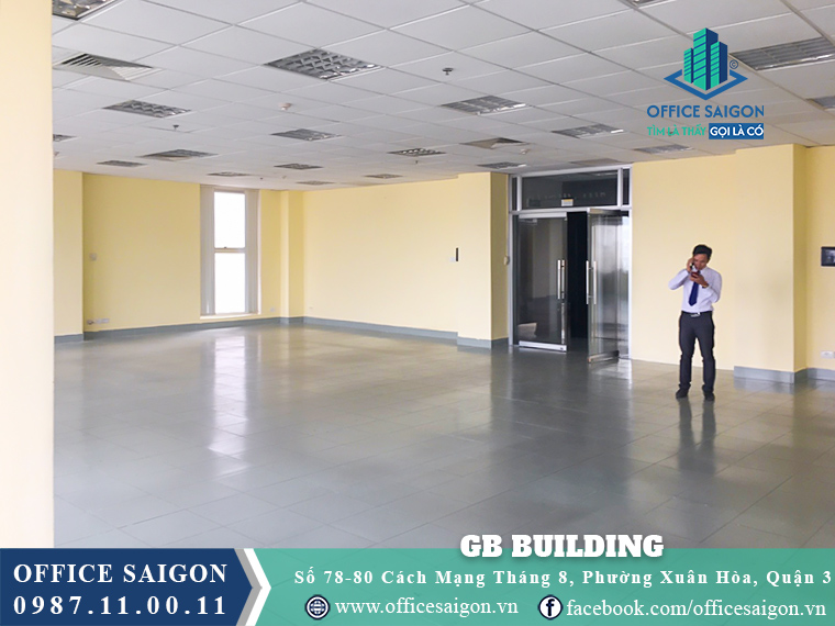 Mặt bằng toà nhà GB Building Cách Mạng tháng 8