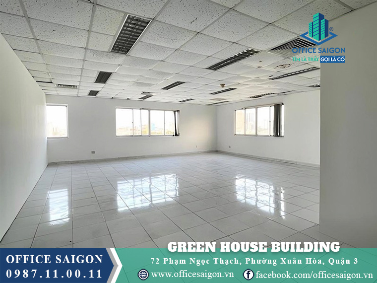 Mặt bằng tòa nhà Green House Building Phạm Ngọc Thạch