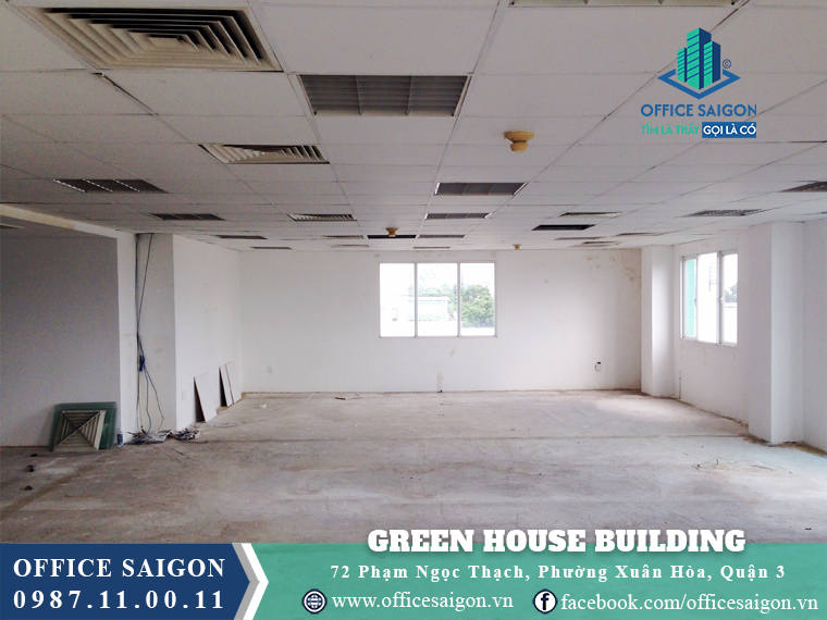 Mặt bằng tòa nhà Green House Building Phạm Ngọc Thạch