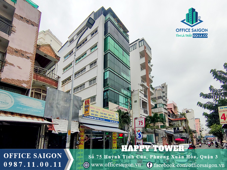 Toà nhà Happy Tower Huỳnh Tịnh Của