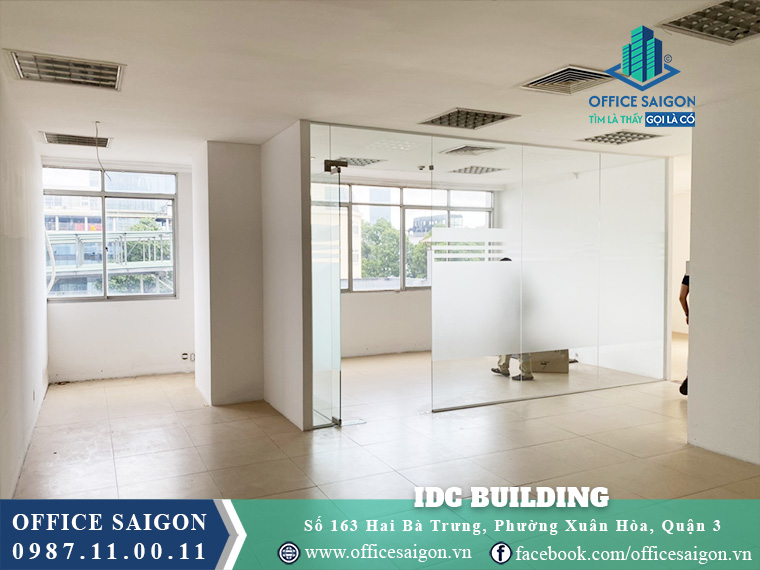 Mặt bằng toà nhà IDC Building Hai Bà Trưng