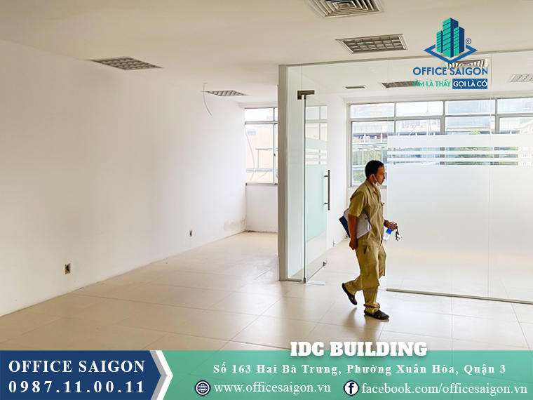 Mặt bằng toà nhà IDC Building Hai Bà Trưng