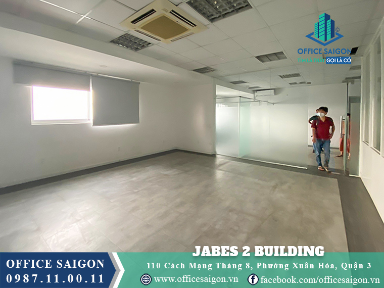 Mặt bằng tòa nhà Jabes 2 Building CMT8