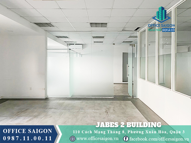 Mặt bằng tòa nhà Jabes 2 Building CMT8