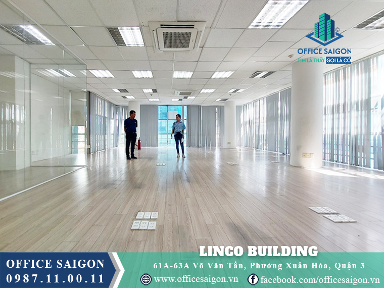 Mặt bằng toà nhà Linco Building Võ Văn Tần