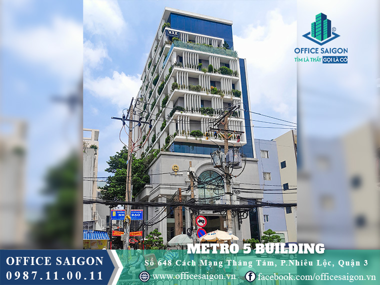 Toà nhà Metro 5 building Cách Mạng Tháng 8