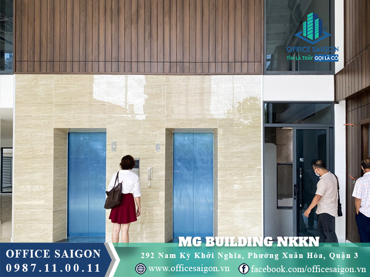 Thang máy toà nhà MG Building Nam Kỳ Khởi Nghĩa