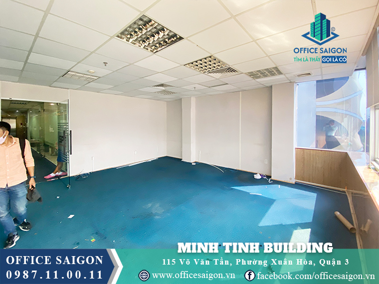 Mặt bằng toà nhà Minh Tinh Building Võ Văn Tần