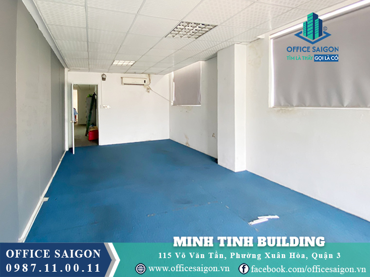 Mặt bằng toà nhà Minh Tinh Building Võ Văn Tần