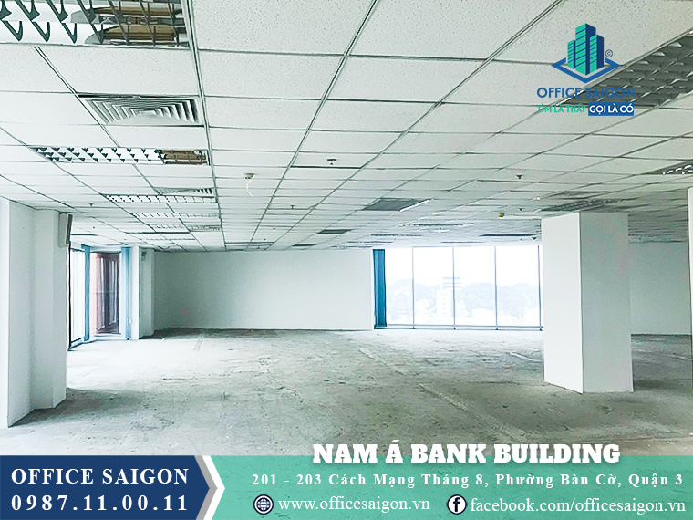 Mặt bằng tòa nhà Nam Á Bank Building CMT8
