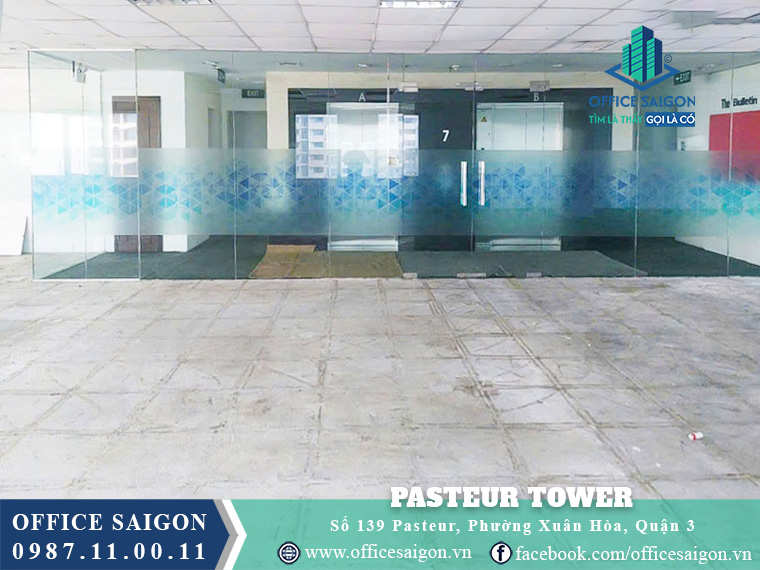Mặt bằng tòa nhà Pasteur Tower Quận 3