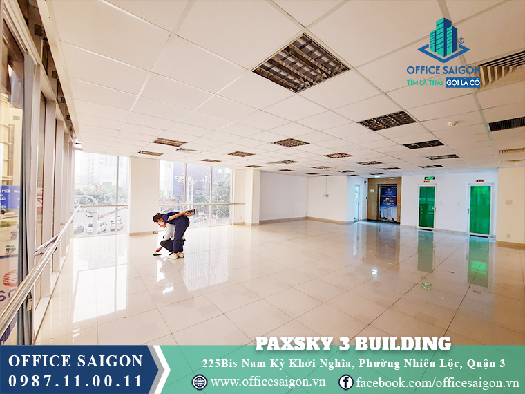 Mặt bằng toà nhà Paxsky 3 Building Nam Kỳ Khởi Nghĩa