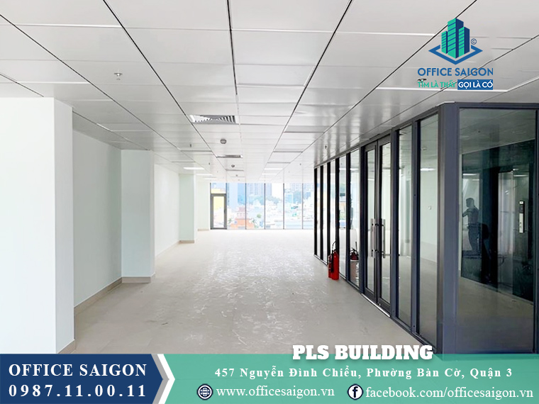 Mặt bằng toà nhà Pls Building Nguyễn Đình Chiểu