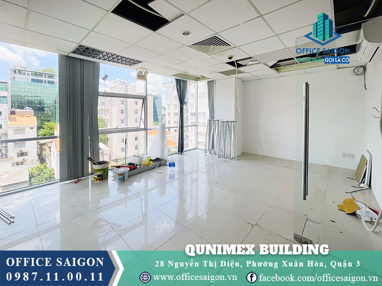 Mặt bằng toà nhà Qunimex Building Nguyễn Thị Diệu