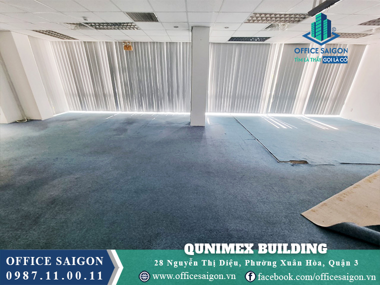 Mặt bằng toà nhà Qunimex Building Nguyễn Thị Diệu