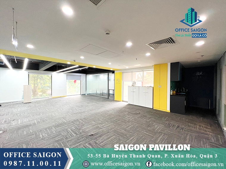 Mặt bằng tòa nhà Saigon Pavillon Bà Huyện Thanh Quan