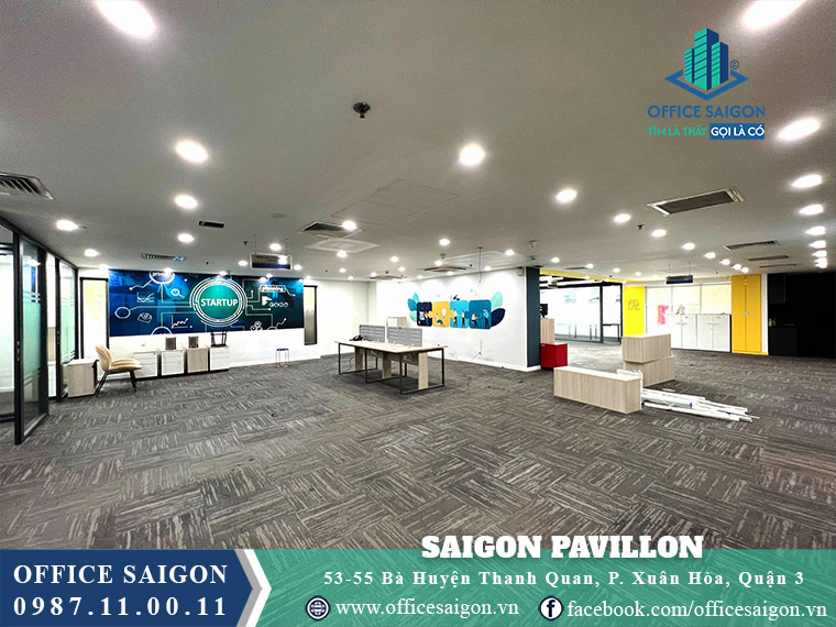 Mặt bằng tòa nhà Saigon Pavillon Bà Huyện Thanh Quan