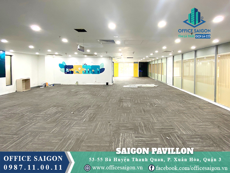 Mặt bằng tòa nhà Saigon Pavillon Bà Huyện Thanh Quan
