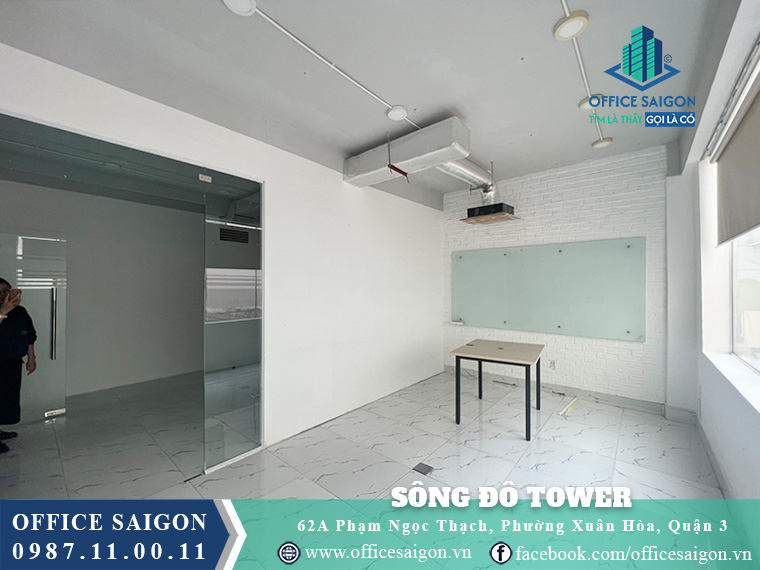 Diện tích cho thuê toà nhà Sông Đô Tower Phạm Ngọc Thạch