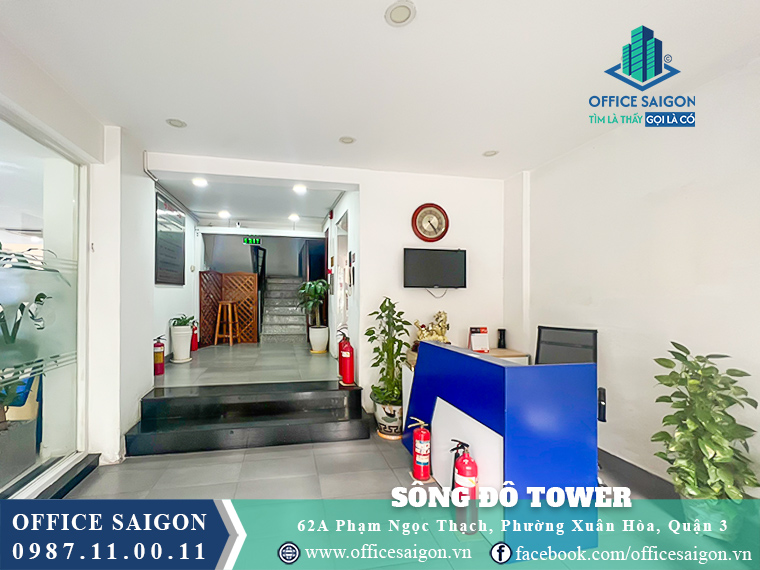 Lễ tân toà nhà Sông Đô Tower Phạm Ngọc Thạch