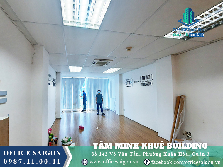 Mặt bằng toà nhà Tâm Minh Khuê Building Võ Văn Tần