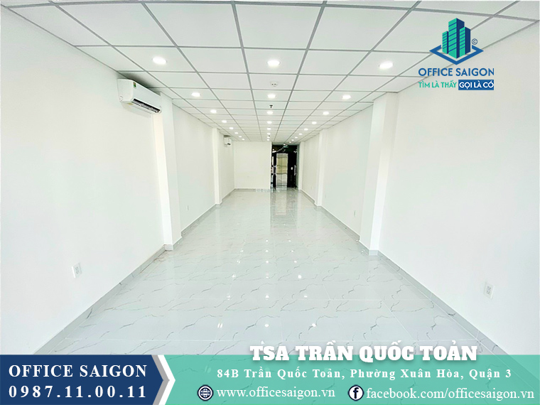 Mặt bằng toà nhà TSA Building Trần Quốc Toản