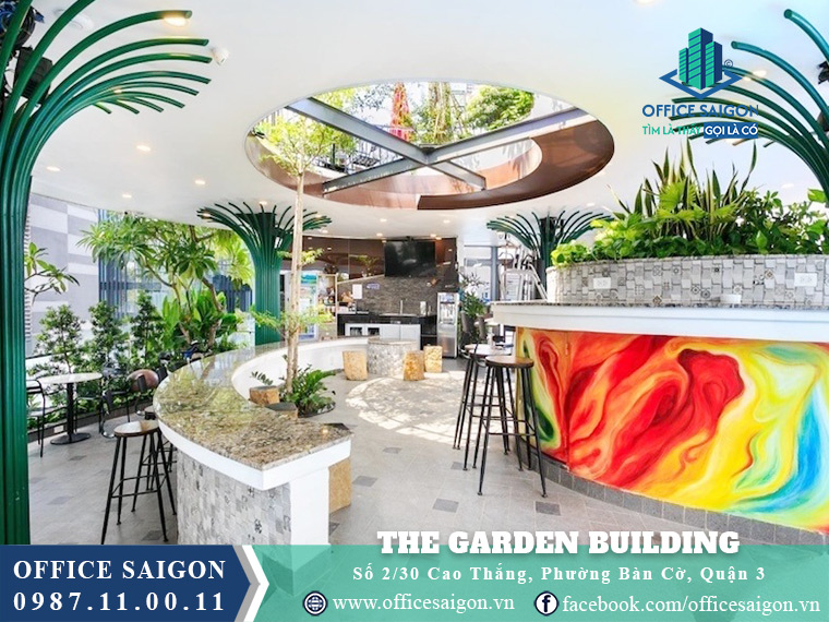 Tầng trệt toà nhà The Garden Building Cao Thắng