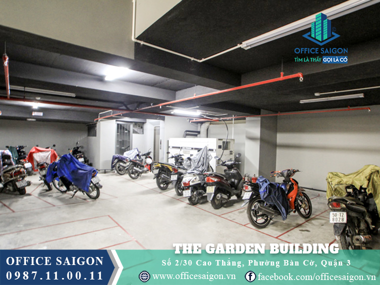 Hầm để xe toà nhà The Garden Building Cao Thắng