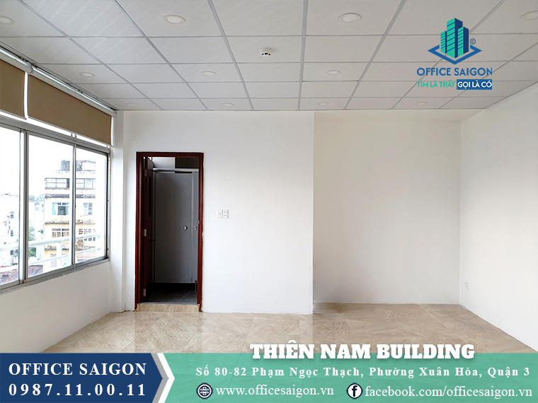 Mặt bằng toà nhà Thiên Nam Building đường Phạm Ngọc Thạch