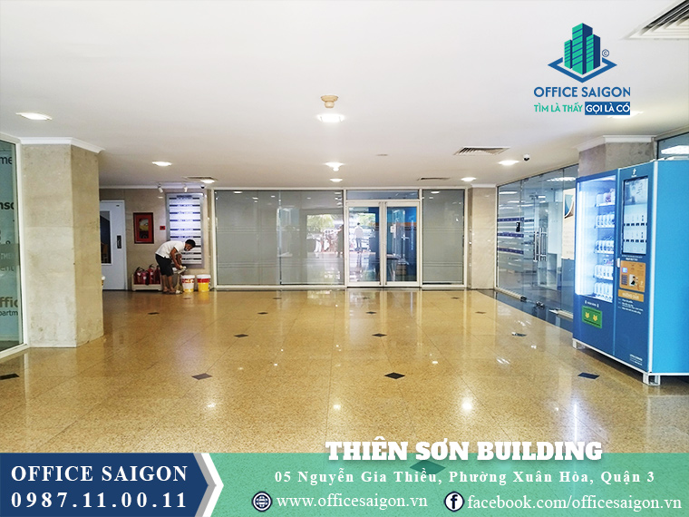 Mặt bằng toà nhà Thiên Sơn Building Nguyễn Gia Thiều