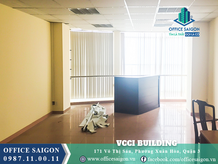 Diện tích toà nhà VCCI Building Võ Thị Sáu