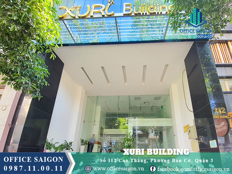 Lối vào toà nhà Xuri Building Cao Thắng