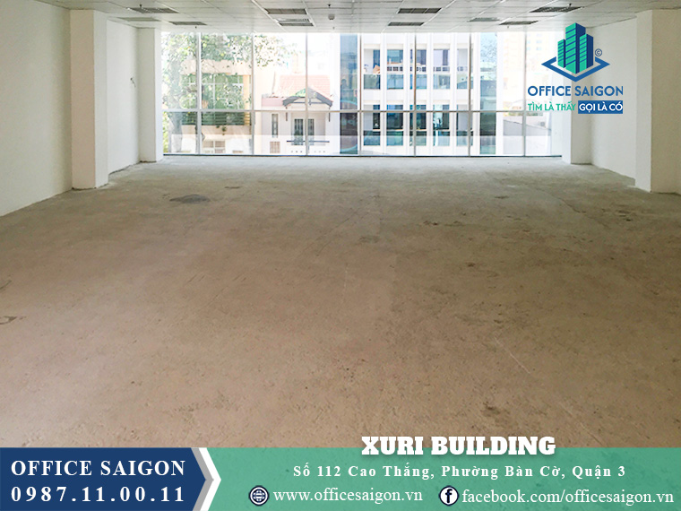 Mặt bằng toà nhà Xuri Building Cao Thắng