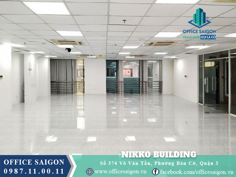 Mặt bằng toà nhà Nikko Building Võ Văn Tần