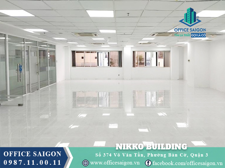 Mặt bằng toà nhà Nikko Building Võ Văn Tần