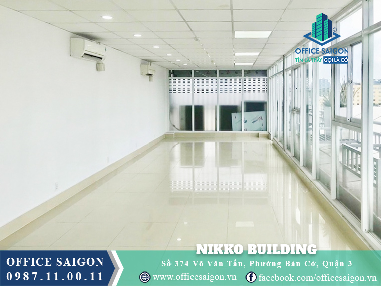 Mặt bằng toà nhà Nikko Building Võ Văn Tần