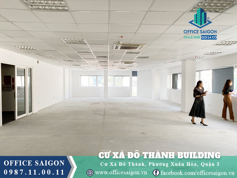 Mặt bằng toà nhà Cư Xá Đô Thành Building