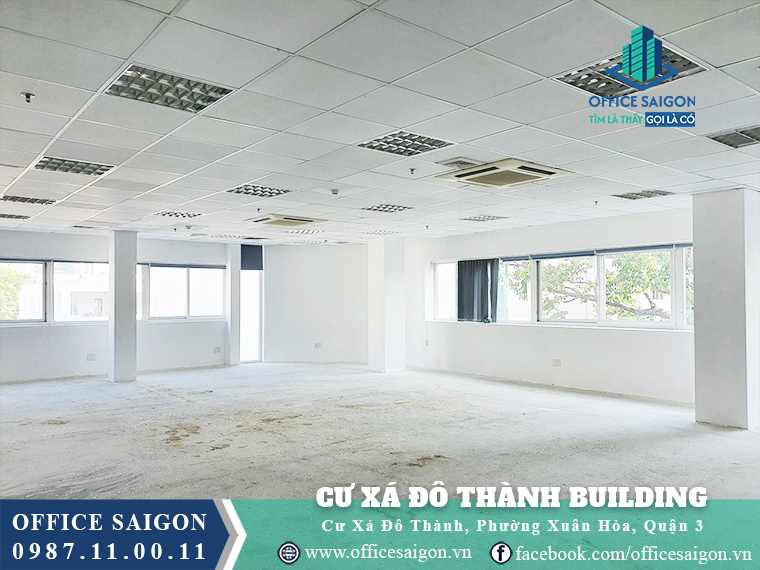 Mặt bằng toà nhà Cư Xá Đô Thành Building