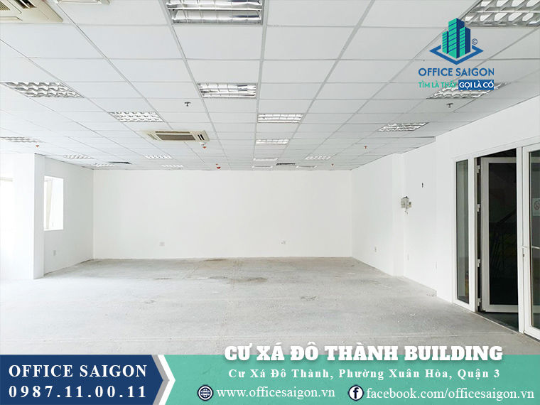 Mặt bằng toà nhà Cư Xá Đô Thành Building